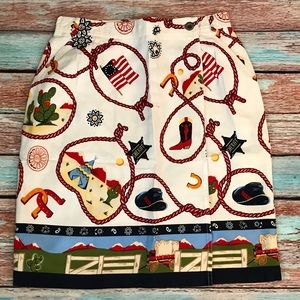 🇺🇸 Eagles Eye Wrap Skirt — size 14